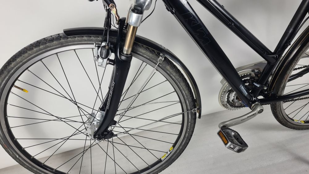 Rower trekkingowy Ktm hamulce hydrauliczne, Shimano deore