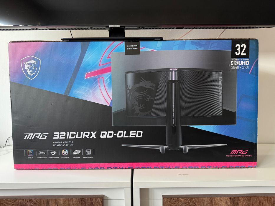 MSI MPG 321CURX QD-OLED Gaming Monitor64729946029571122