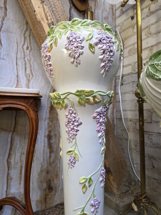 Kwietnik kolumna z donica glicynia wisteria #1707 Stylowy Węgrów