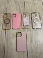 Pięć etui do Iphone 15 Pro Max w bardzo dobrym stanie