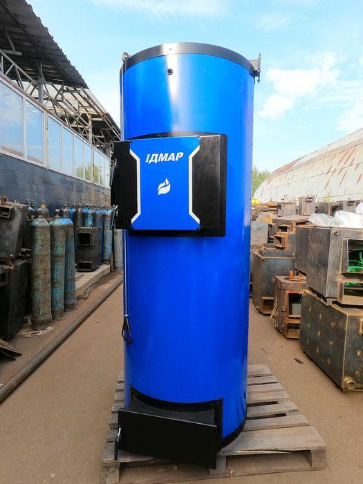 Оригінальний твердопаливний котел ІДМАР. Твердотопливный котёл.