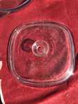 Pyrex polrywka  do garnka naczynia szklana kwadratowa 22 cm
