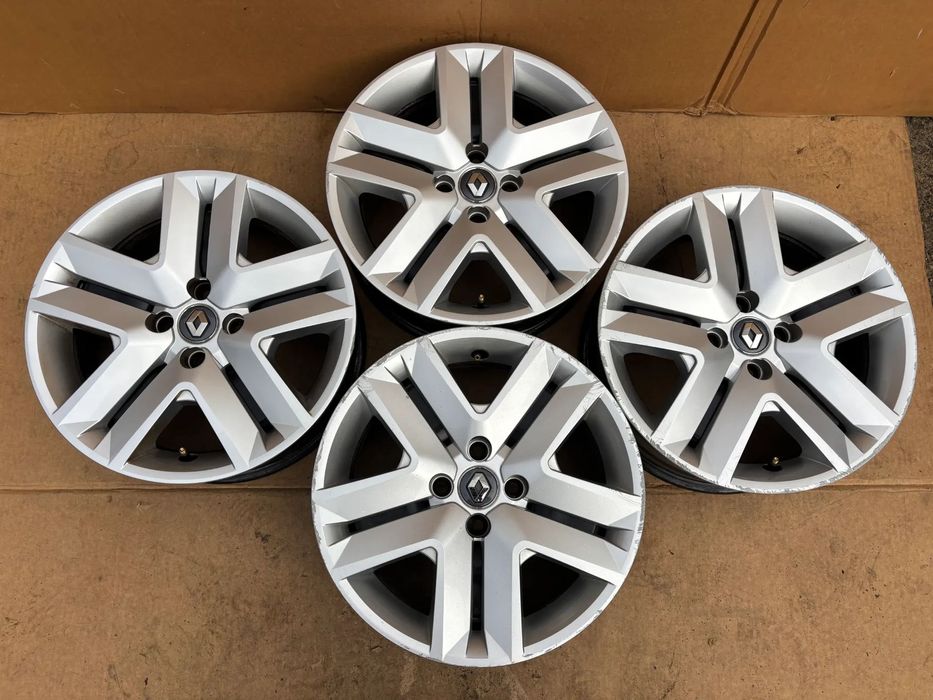 Oryginalne Felgi Stalowe Kołpaki Czujniki Renault Clio Captur 6J 6 16 ET37 4x100 Strukturalne 403002053R 407009322R 403155679R