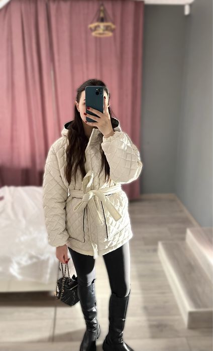 Куртка з поясом