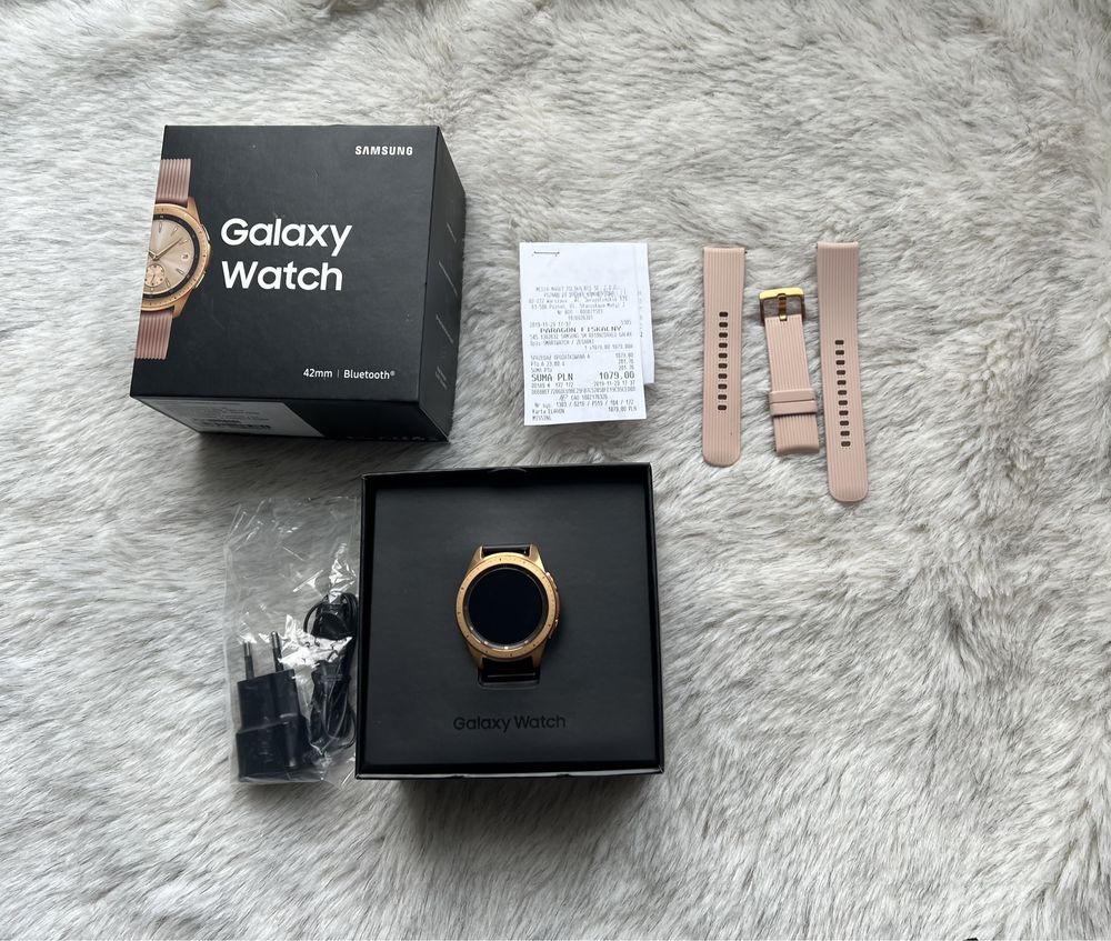 Smartwatcha samsung Galaxy watch rosę gold 42 mm