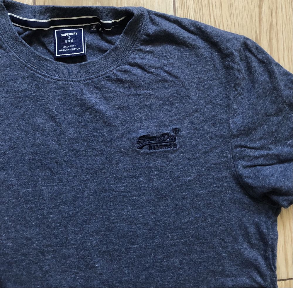 Bawełniany T-shirt Superdry M
