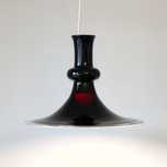 Lampa szklana Michael Bang Holmegaard Dania Mid Century vintage retro