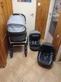 wózek 3w1 baby merc Q9 gondola spacerówka nosidełko fotelik WYSYŁKA