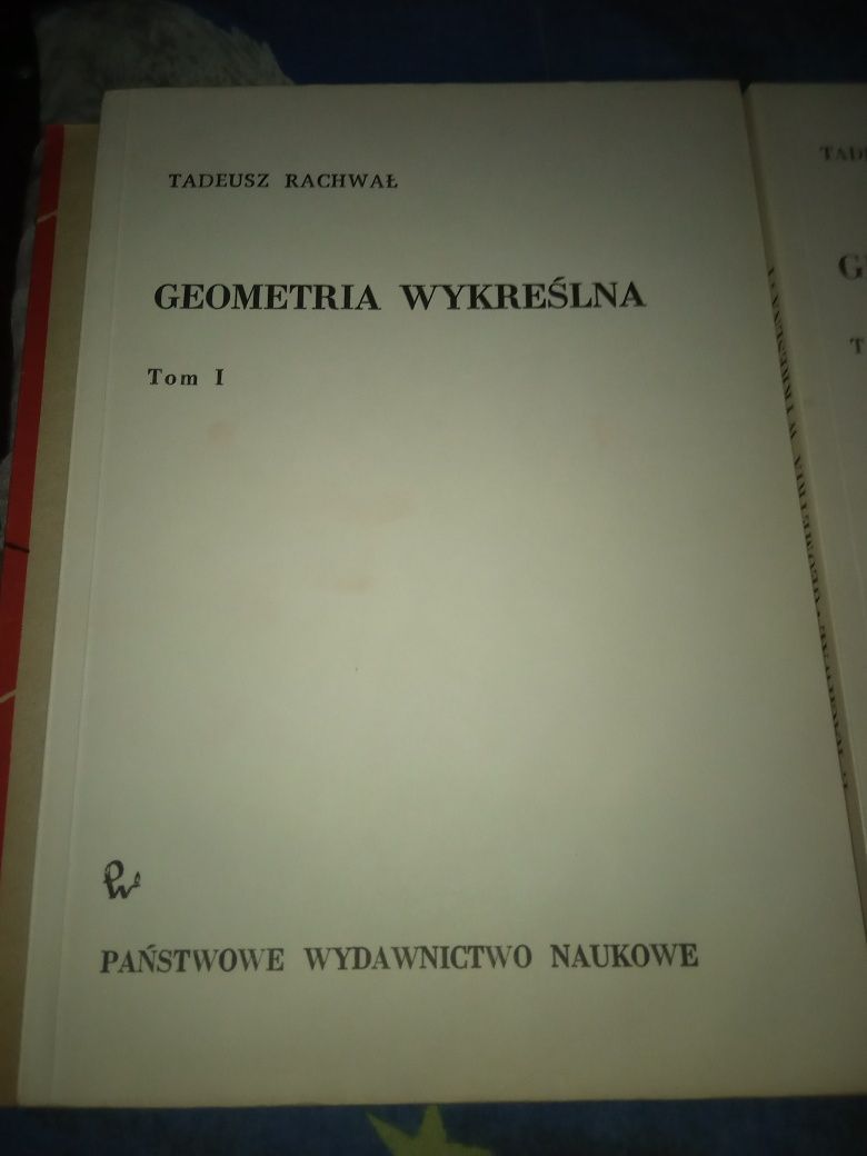 Geometria wykreślna tom 1 T. Rachwał