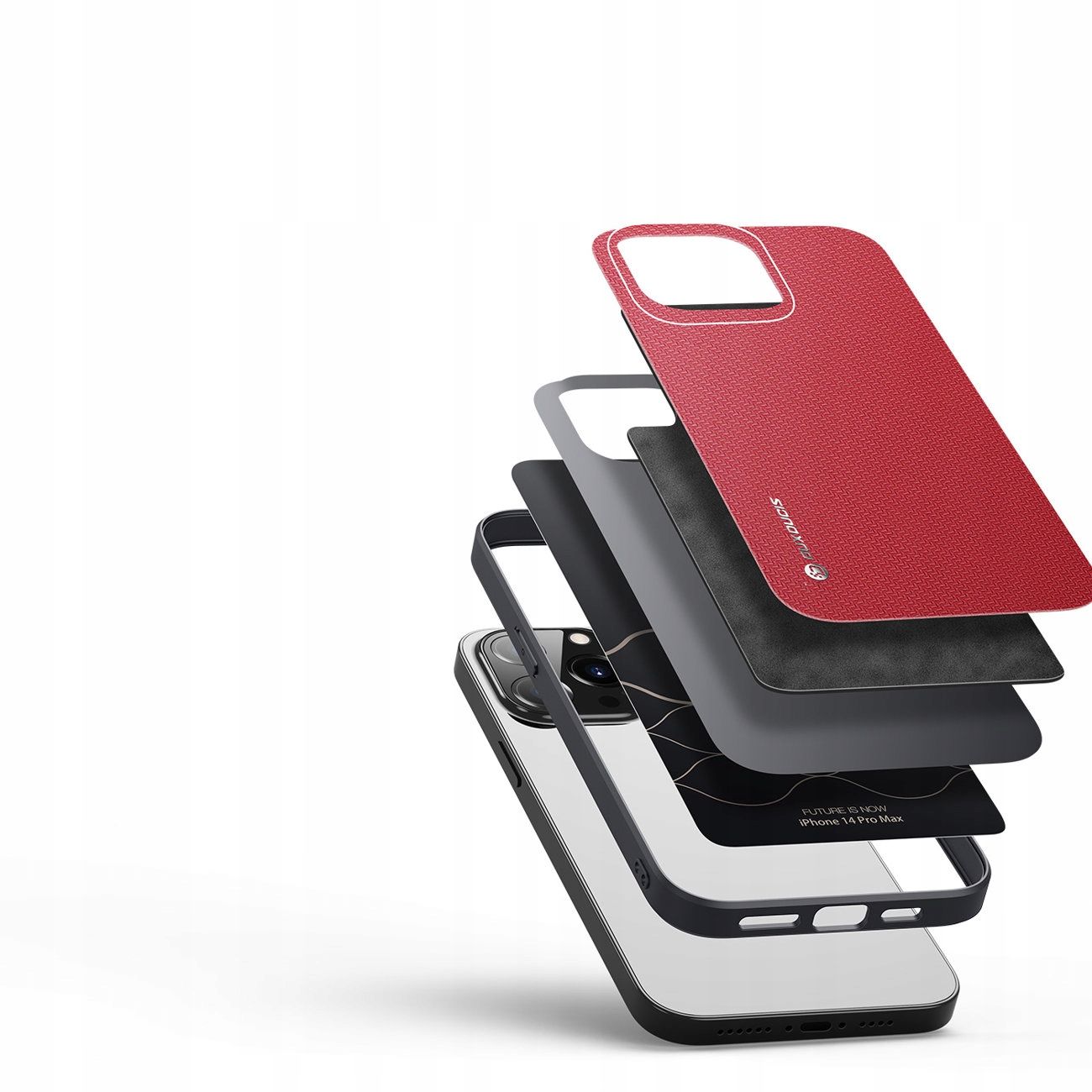 Eleganckie Etui Nylon Case Do Iphone 14 Pro