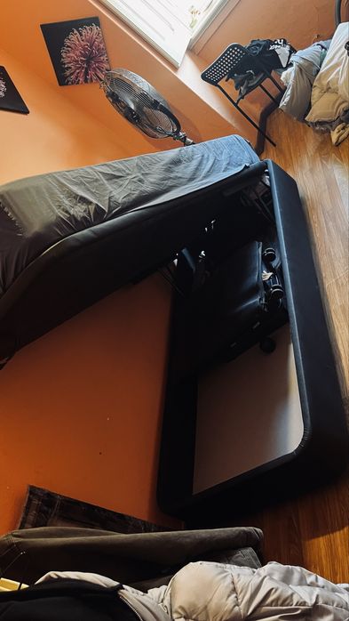 Cama c/ arrumação + colchão Prestige – 350€ Negociável