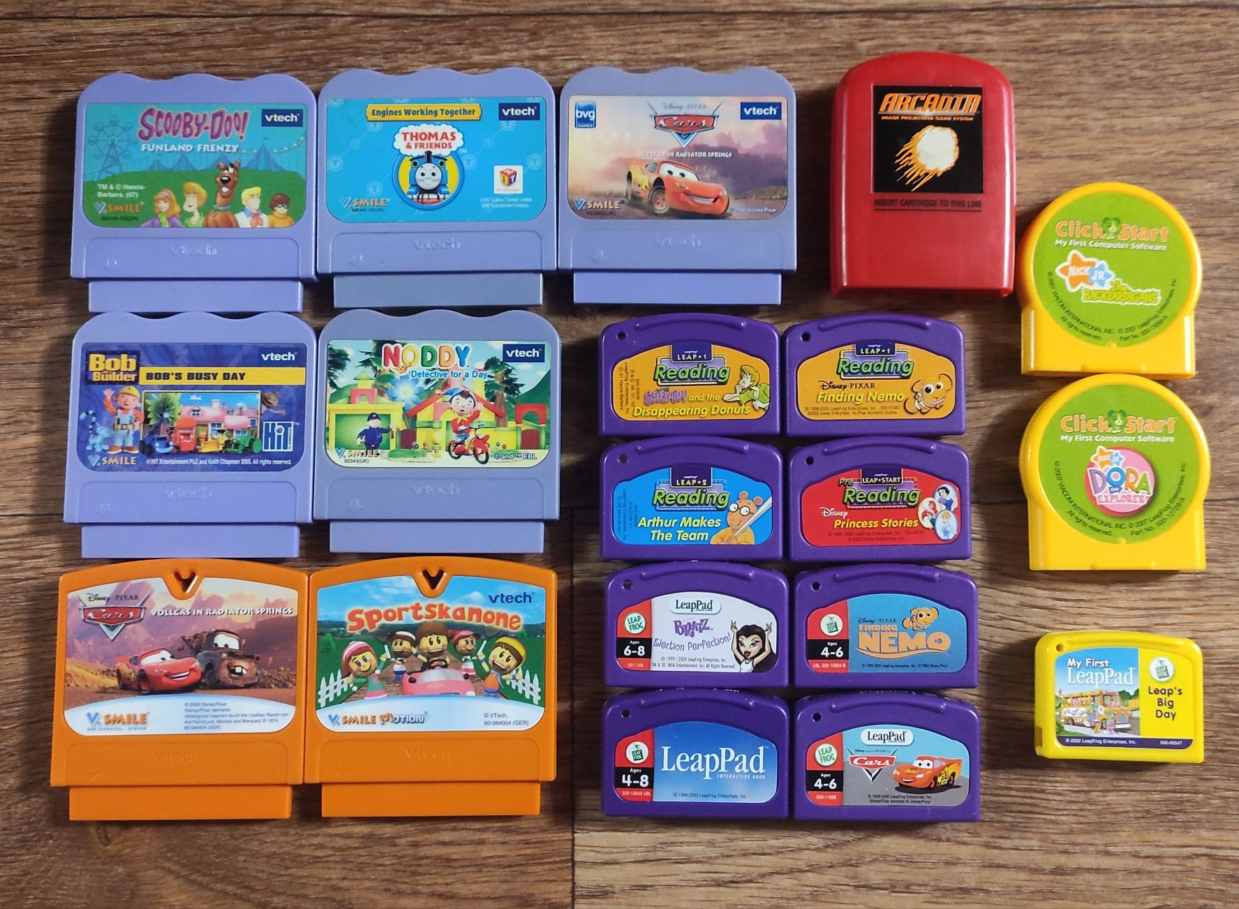 Картриджі Sega, Game boy, Nintendo ds, vtech
