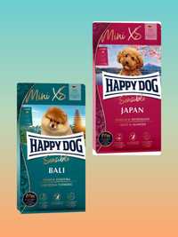 Сухой корм Happy Dog Mini XS для очень мелких пород собак Вес 1.3кг