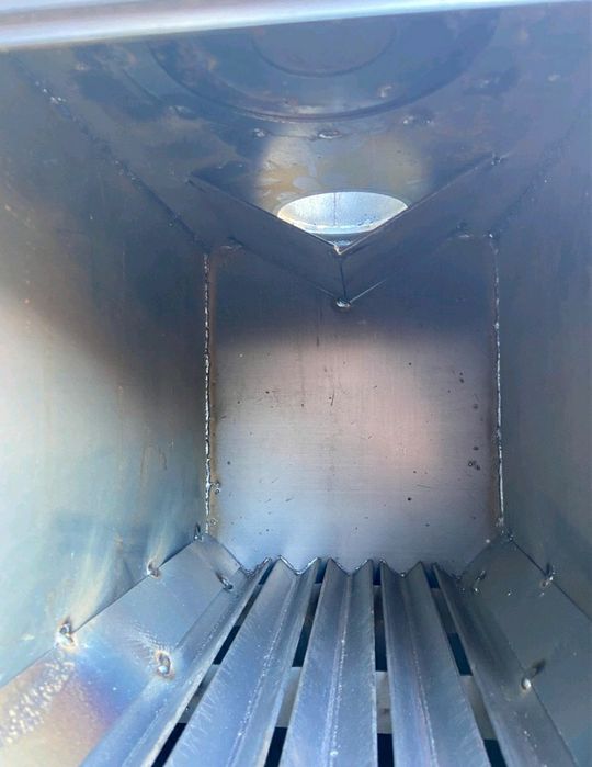 Буржуйка - піч на 30 м² посилена 5 мм / печь буржуйка