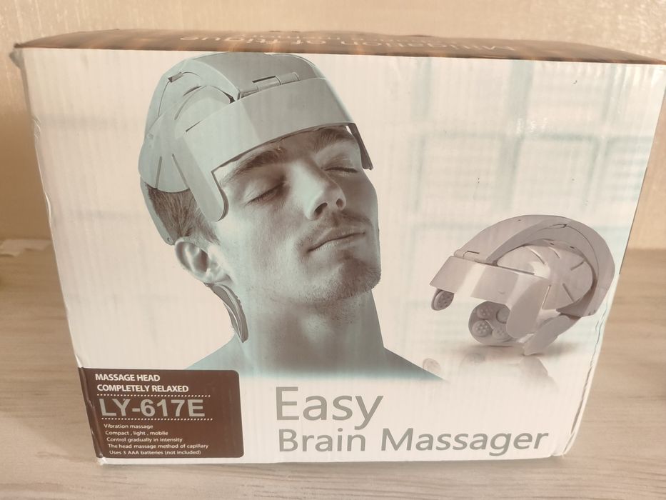 Масажний шлем для голови Easy-Brain Massager LY-617E
