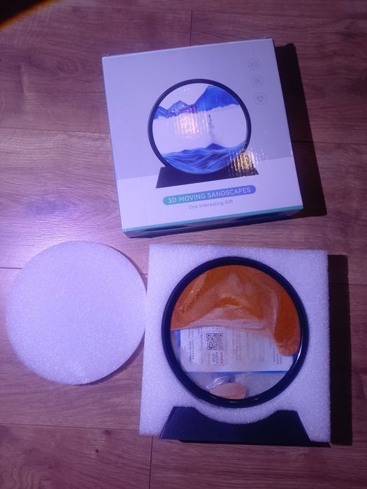 Діаметр 18 см.Пісочна 3Д картина, антістрес. Арт.91849