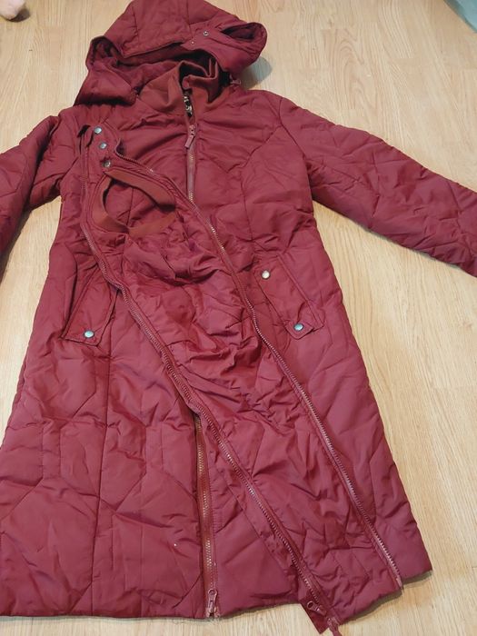 Kurtka ciążowa z wstawką niemowlęcą