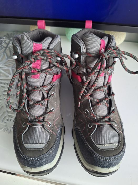 Buty zimowe trekingowe waterproof Quechua rozm.35