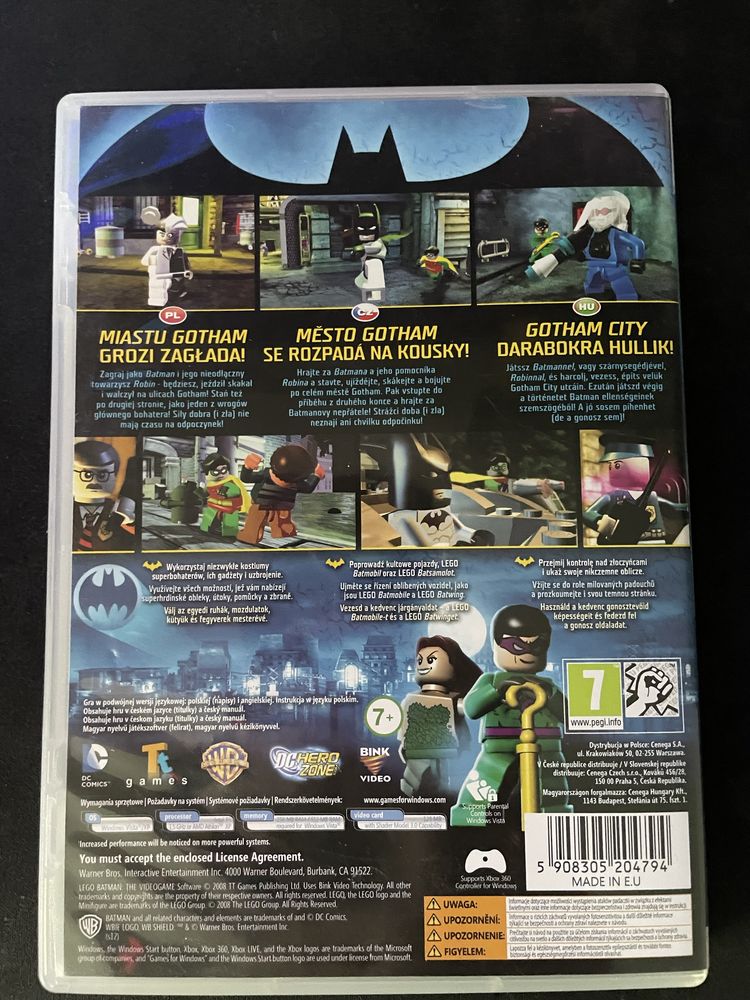 Gra Batman Lego na PC