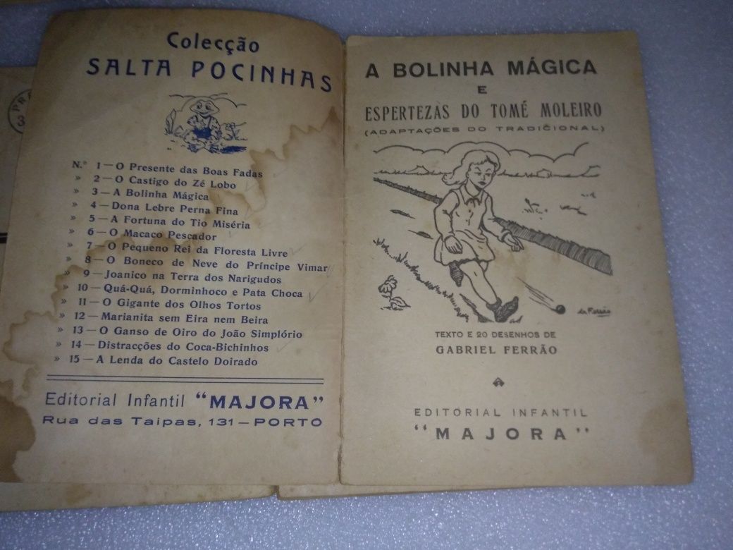 Antiga banda desenhada da editorial infantil MAJORA