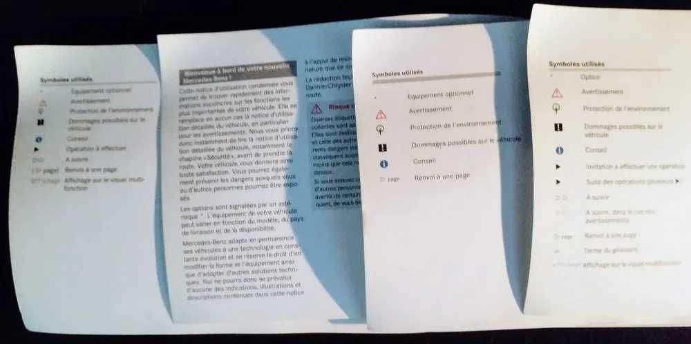 Conjunto Livros Originais Mercedes B W245 Manuais Utilizador