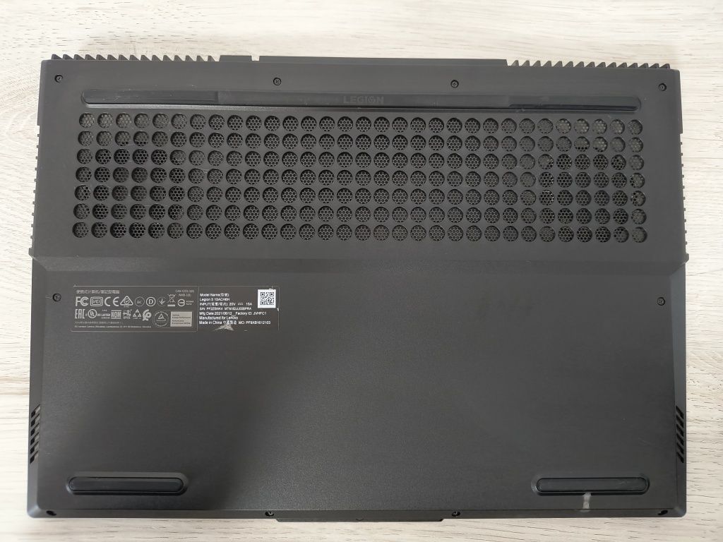 Lenovo Legion 5-15ACH6H/RTX3060/Ryzen 5 5600H/DDR4-32/SSD512+1tb/165Гц