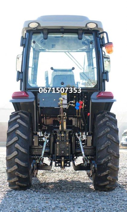 Трактор Скаут 404C з компресором на широких колесах 12.4х24 з реверсом