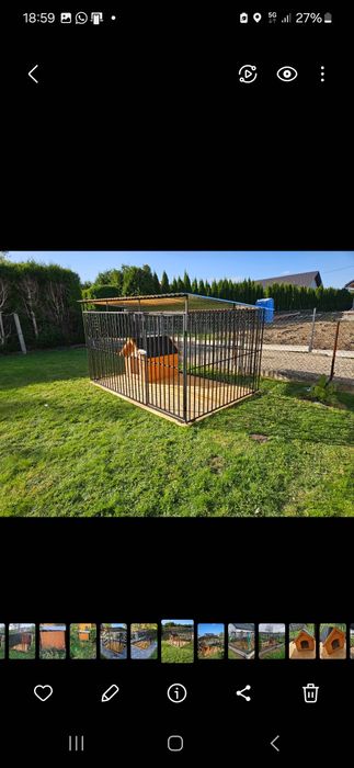 Kojec dla psa 3x2 transport montaż gratis szybkie terminy realizacji