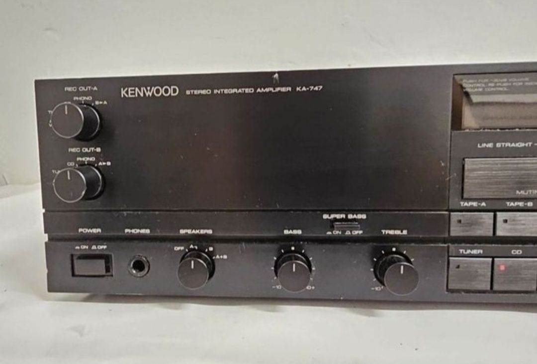 Wzmacniacz Kenwood K-747 . Made in Japan