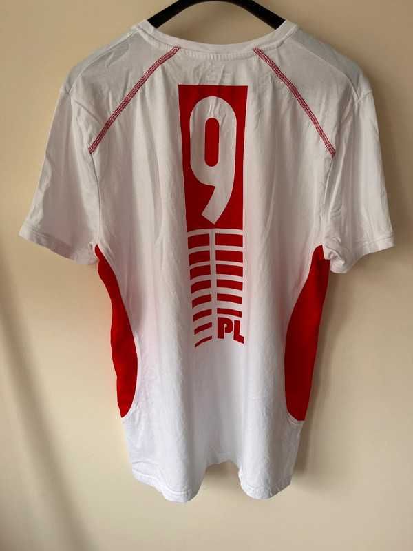 Bluzka koszulka piłkarska Polska 9 rozmiar L