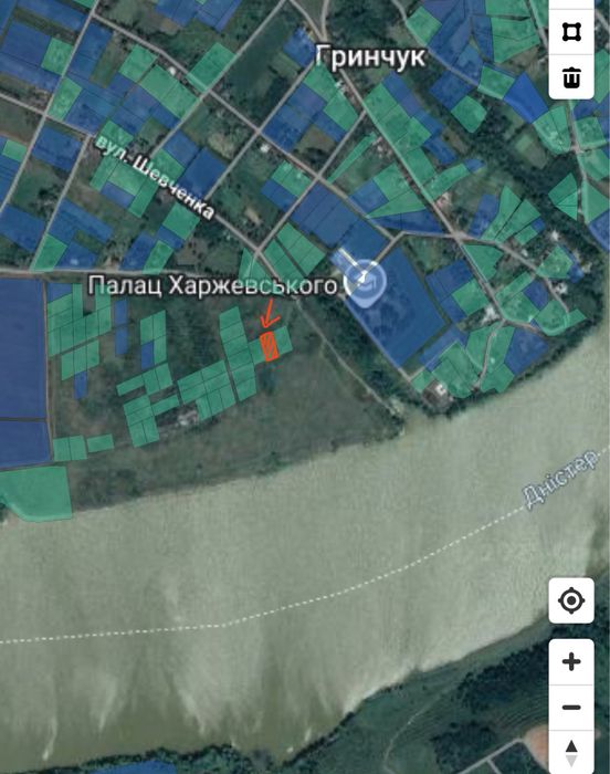 Продам ділянку біля Дністра