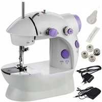 Домашняя швейная машинка Mini Sewing Machine FHSM 201 для шитья 1249