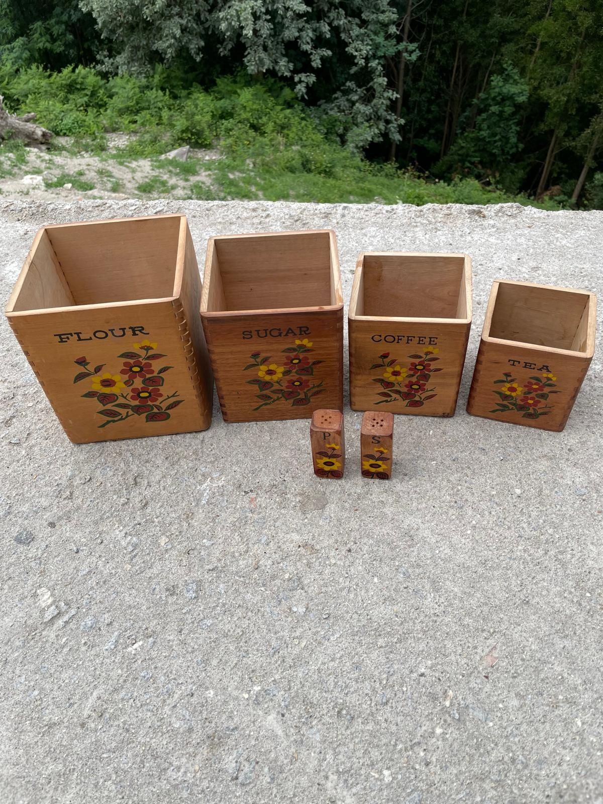 Vendo caixinhas para a cozinha