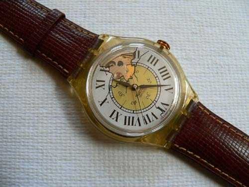 Lote RARÍSSIMO: 2 Swatch AUTOMATIC / "Missing"+"Avenida" / como NOVOS