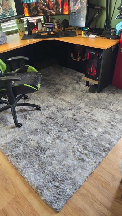 NOWY dywan 230x160 cm miękki pluszowy shaggy włochacz Do Salonu Domu