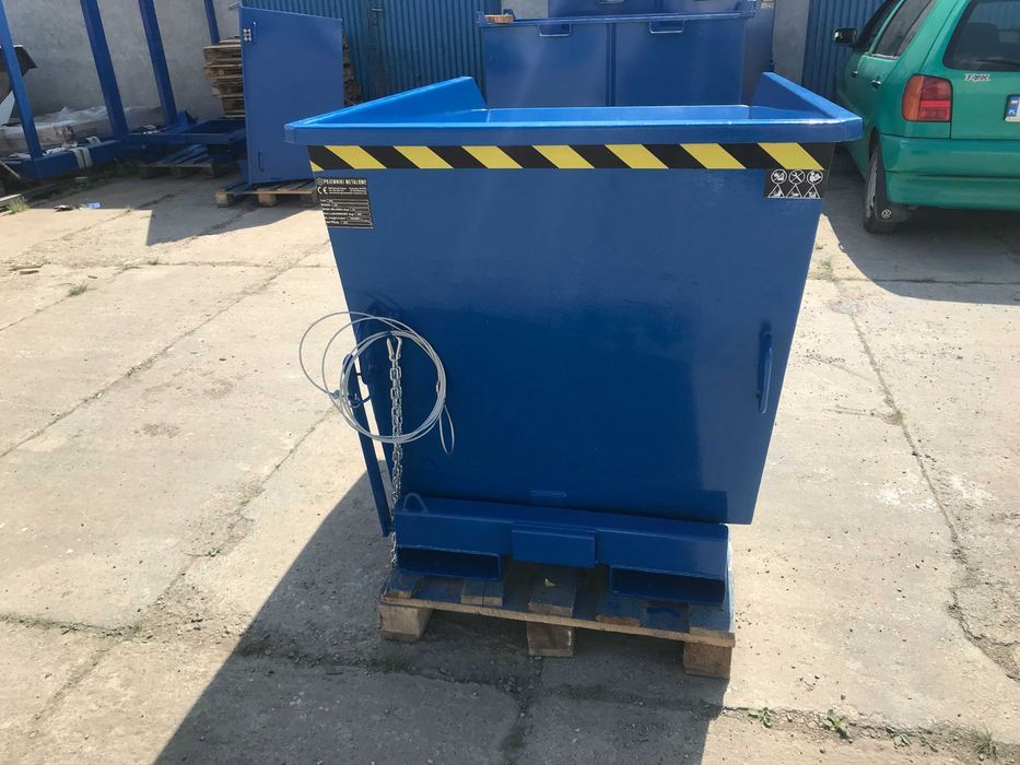 Koleba Samowyładowcza NTK 300L Złom, Piach, Plastik, WióryKONTENER