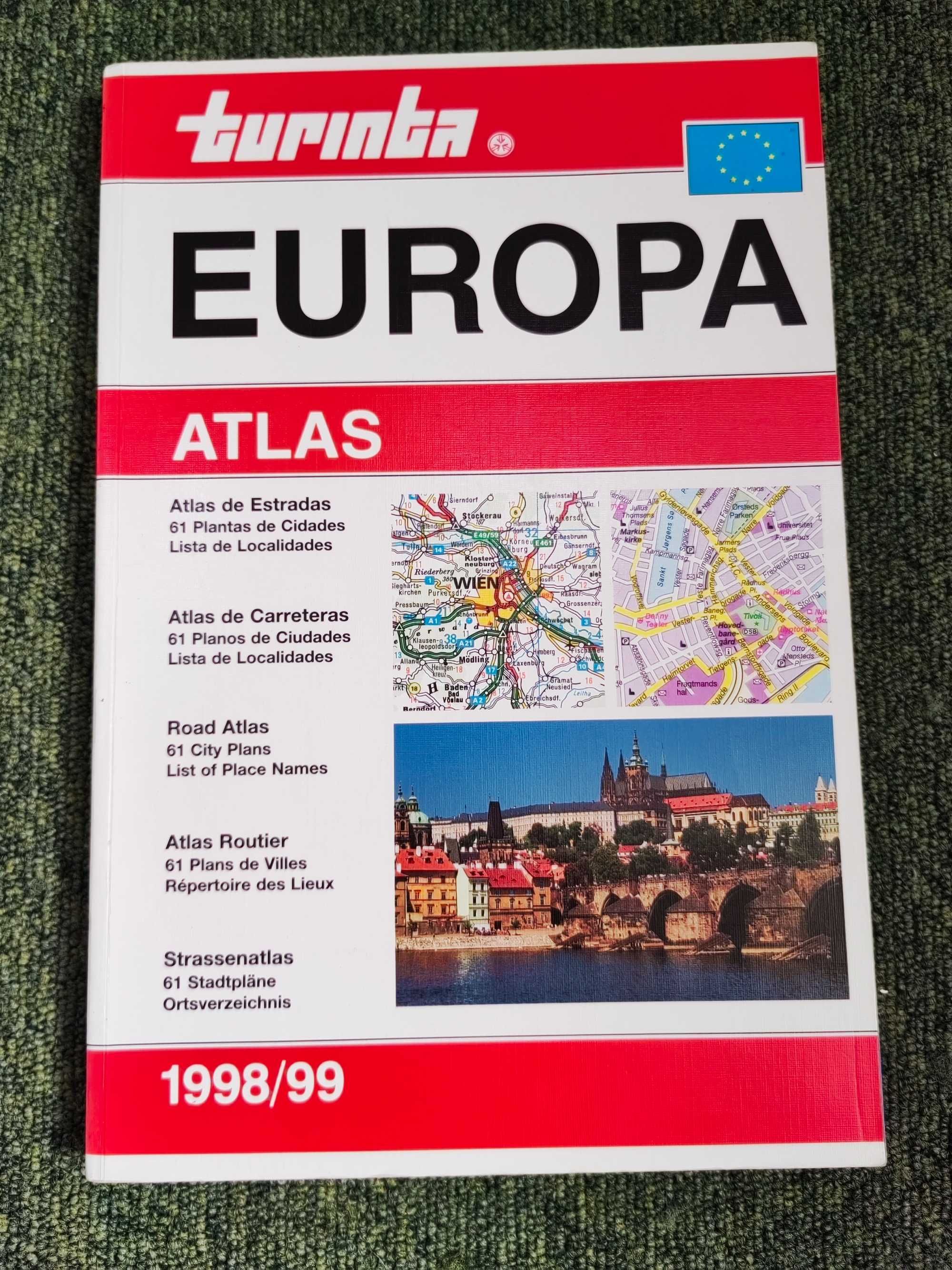 Atlas Europa, edição 1998/99 da Turinta
