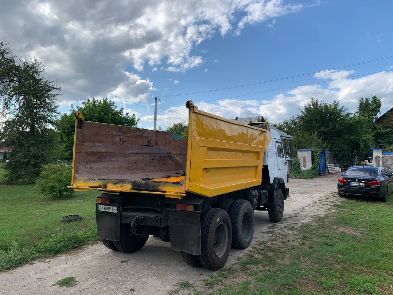 Камаз 5511 совок самосвал