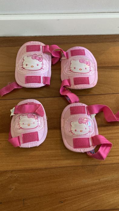 Conjunto de proteções para skate e patins (adulto e criança) da Decathlon e Sportzone