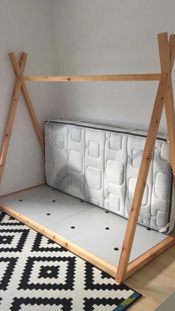 Cama Tipi + Colchão 90*190