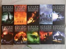 ,,Opowieści z Malazańskiej Księgi Poległych" Steven Erikson 10tomów