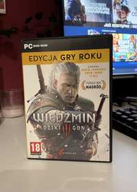 gra PC DVD "Wiedźmin 3" edycja gry roku