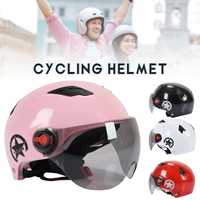Облегченный шлем для мопеда скутера электровелосипеда мотошлем