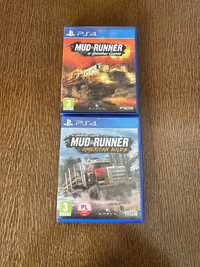 PlayStation Ps 4 Ps 5 Mud Runner Sprintires Game, American Wilds! Wymi