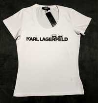 Karl Lagerfeld bluzka t-shirt roz XL nowa z metką