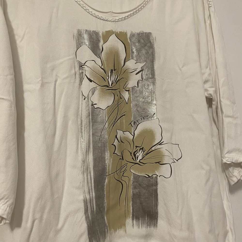 Bluzka damska plus size 44 xxl moda wloska