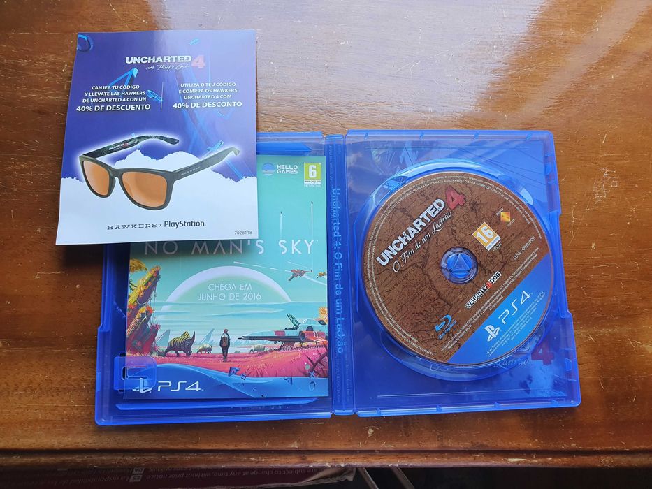 Uncharted 4 Como novo