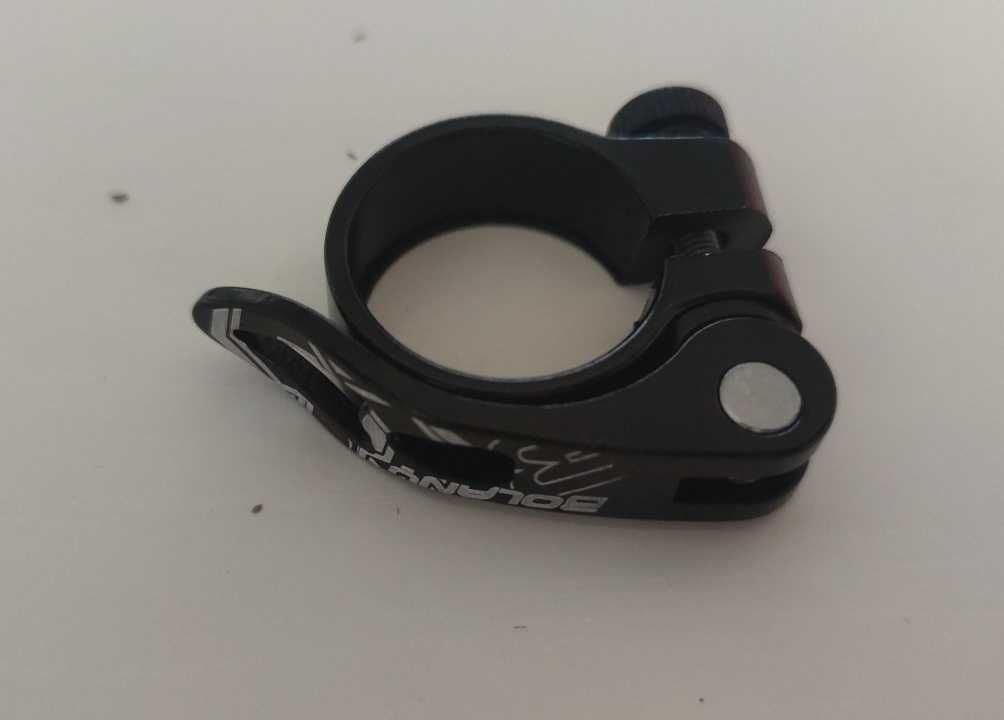 Zacisk sztycy rowerowej BOLANY Quick ultra aluminium 31.8mm czarny