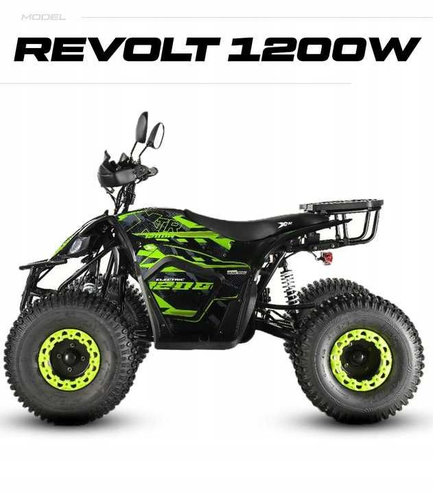 Quad auto na akumulator Revolt XTR gokart elektryczny 1200 W dostawa