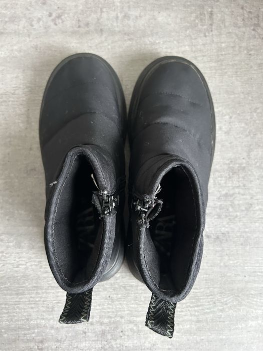 Zara ботинки дутики уги